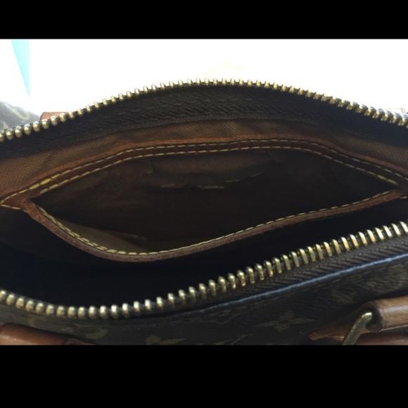 AUTHENTIC VINTAGE Louis Vuitton Monogram Satchel - Picture 8 of 10